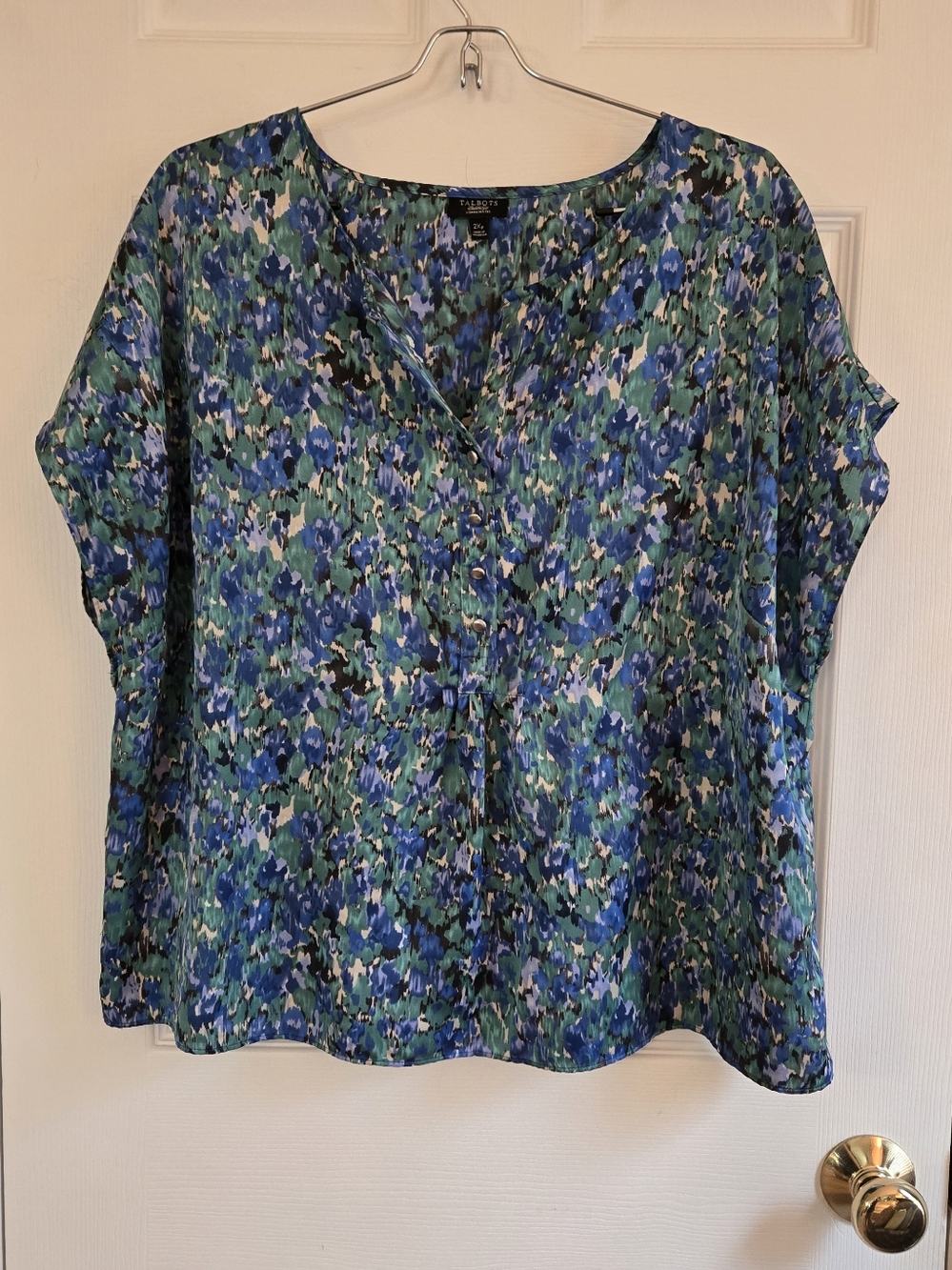 Talbots Flowy Blouse. 2XP